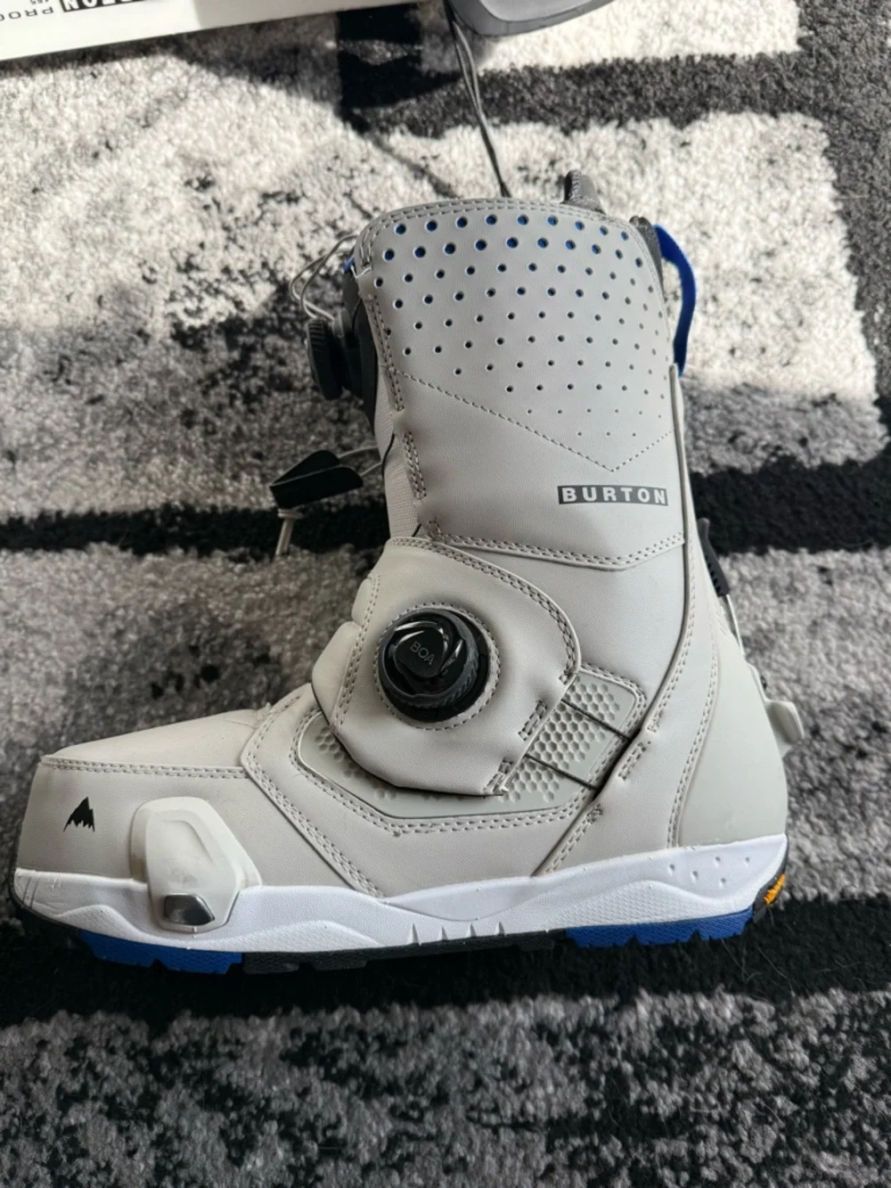 Burton Gray BOA Step On Snowboard Boots